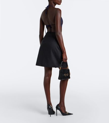 Gucci Mini-jupe en laine mélangée - Gucci - Modalova