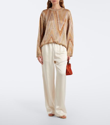 Pull Zigzag en lamé à sequins - Missoni - Modalova
