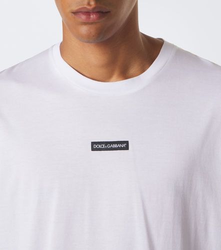 T-shirt en coton à logo - Dolce&Gabbana - Modalova