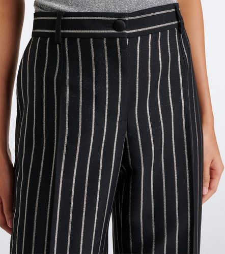 Pantalon ample en laine mélangée - Dolce&Gabbana - Modalova