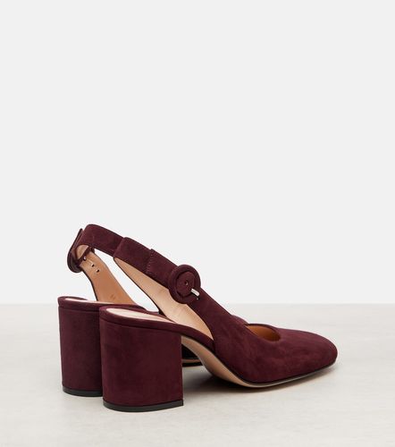 Escarpins slingback Joelle en daim - Gianvito Rossi - Modalova