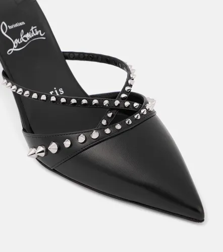 Mules Tatoosh 70 en cuir à clous - Christian Louboutin - Modalova