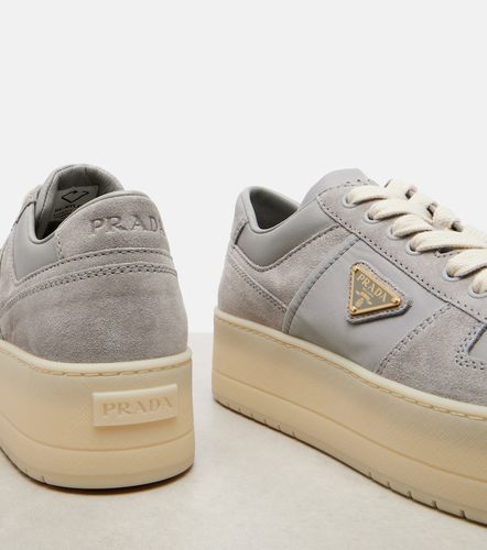 Baskets compensées Downtown en Re-Nylon - Prada - Modalova