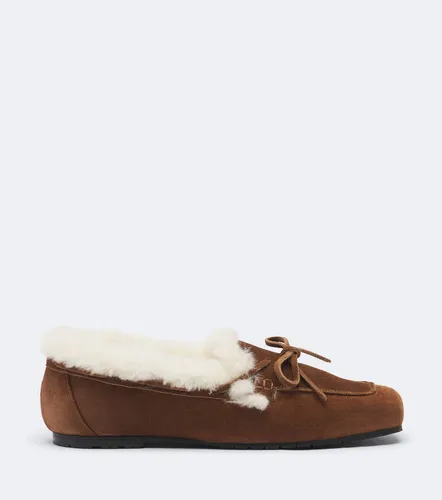Chaussures bateau Jasper en daim - Aeyde - Modalova