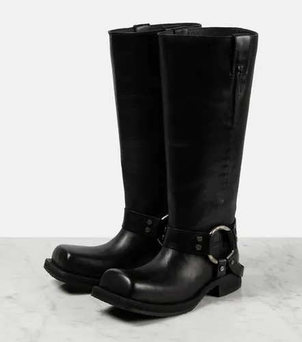 Acne Studios Bottes motard en cuir - Acne Studios - Modalova