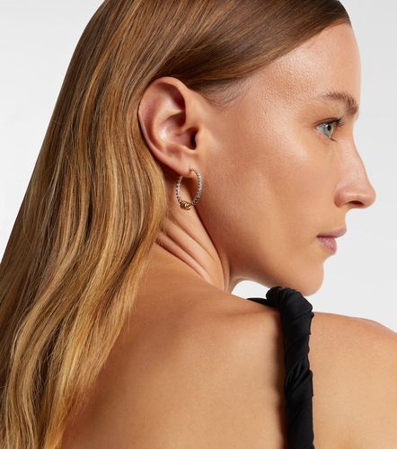Boucles d'oreilles Argo Demi en argent sterling, or 18 ct et diamants - Spinelli Kilcollin - Modalova