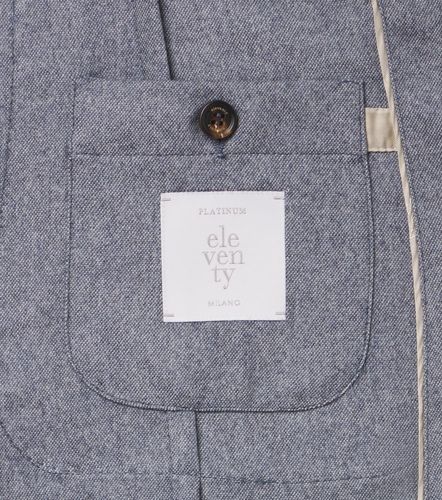 Blazer en laine, coton et cachemire - Eleventy - Modalova
