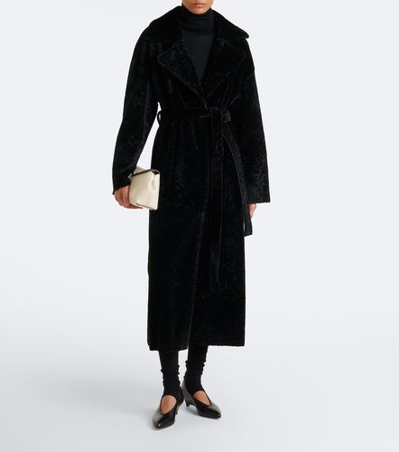 Manteau portefeuille Rien réversible en shearling et cuir - Arma - Modalova