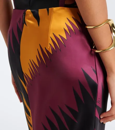 Pucci Jupe longue Drago en satin - Pucci - Modalova