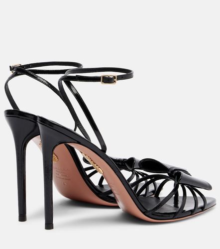 Sandales Black Tie 105 en cuir - Aquazzura - Modalova