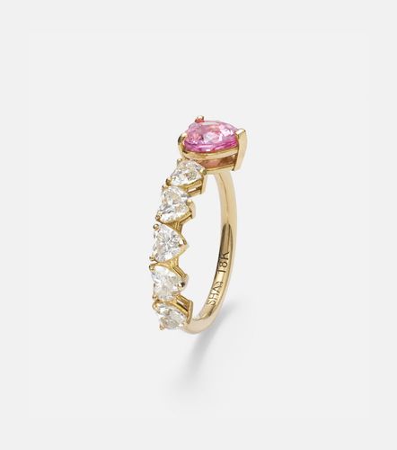 Bague en or 18 ct, saphirs et diamants - Shay Jewelry - Modalova