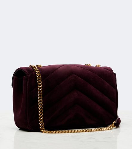 Sac Loulou Small en daim - Saint Laurent - Modalova