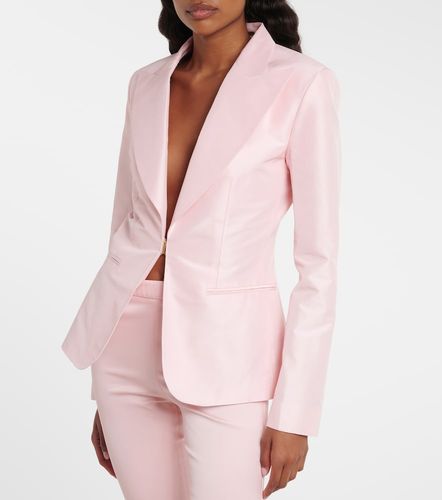 Gucci Blazer en soie - Gucci - Modalova