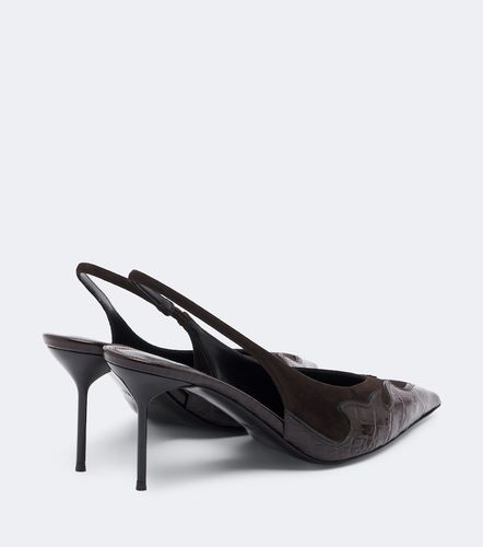 Escarpins slingback Lidia Queen of Hearts en cuir - Paris Texas - Modalova