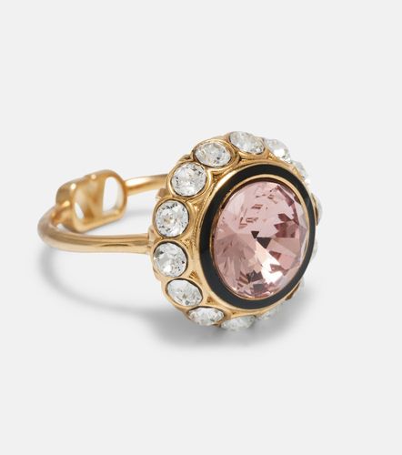 Bague VLogo à cristaux - Valentino Garavani - Modalova