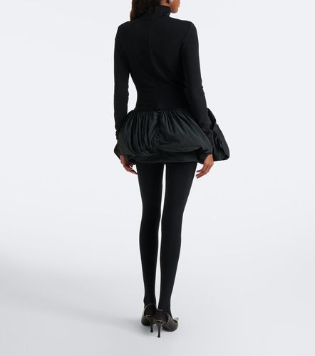 Robe en laine mélangée à empiècements - Magda Butrym - Modalova