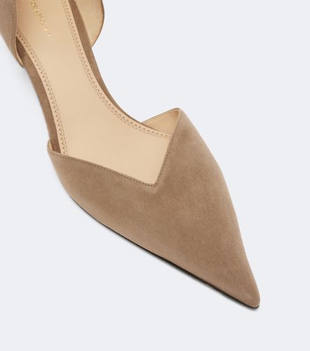 Escarpins Victoria Angle D'Orsay en daim - Victoria Beckham - Modalova