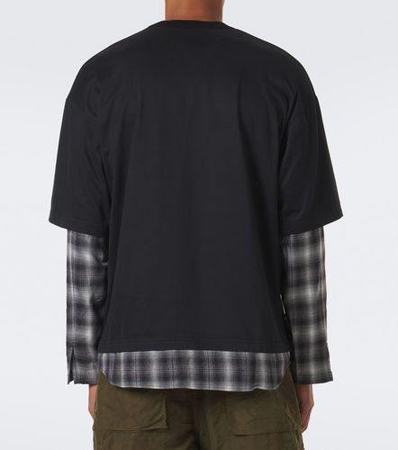Comme des Garçons T-shirt à carreaux en coton - Comme des Garcons Homme - Modalova