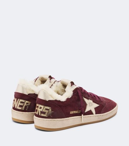 Baskets Ball Star en daim et shearling - Golden Goose - Modalova