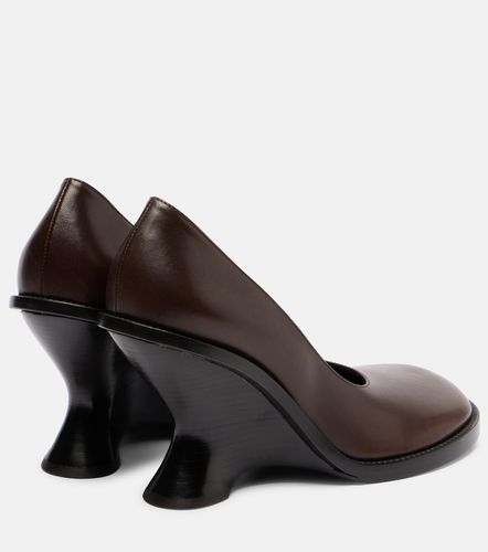 Escarpins compensées 95 en cuir - Dries Van Noten - Modalova