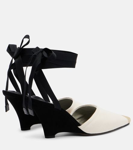 Escarpins compensés en toile - Jacquemus - Modalova