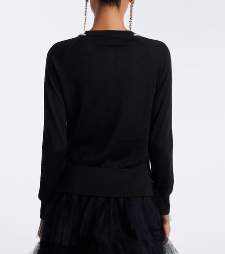 Cardigan en laine et soie à ornements - Simone Rocha - Modalova