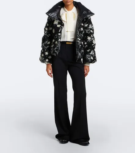 Moncler Veste doudoune à ornements - Moncler - Modalova