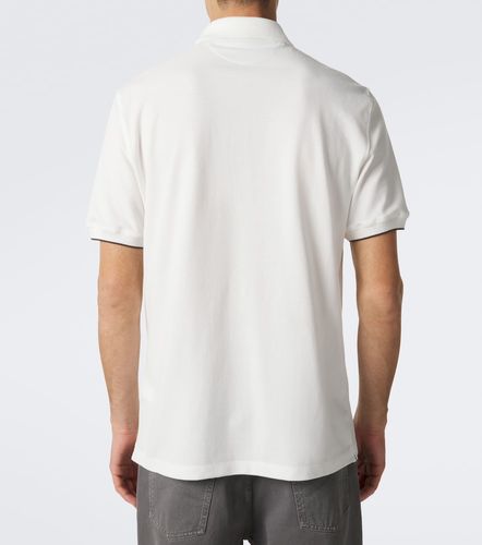 Polo en coton piqué à logo - Brunello Cucinelli - Modalova