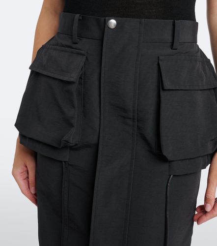 Sacai Jupe midi en coton mélangé - Sacai - Modalova