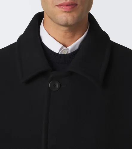 Manteau en laine et cachemire - Giorgio Armani - Modalova