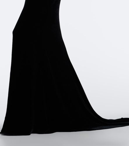 Robe longue en velours - Stella McCartney - Modalova