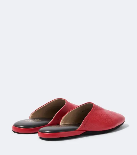 Charvet Slippers en cuir - Charvet - Modalova
