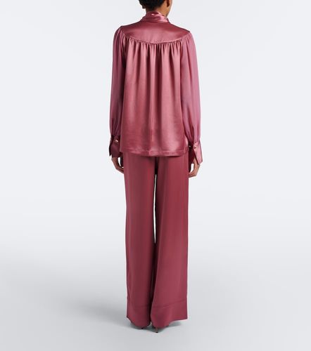 Pantalon ample Dijon en satin - Joseph - Modalova