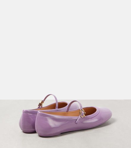 Ballerines Mary Jane Carla en cuir verni - Gianvito Rossi - Modalova