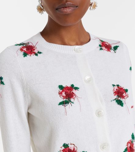 Cardigan en laine à motif floral - Shushu/Tong - Modalova