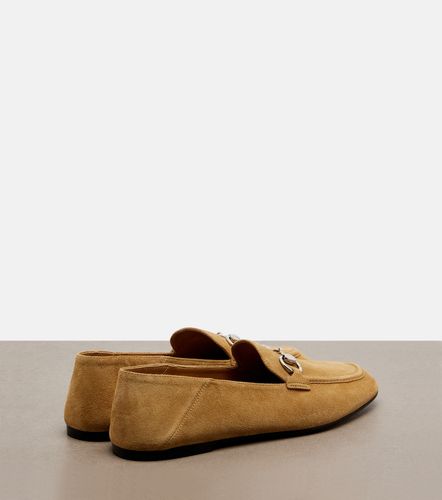 Mocassins Jordaan Horsebit en daim - Gucci - Modalova