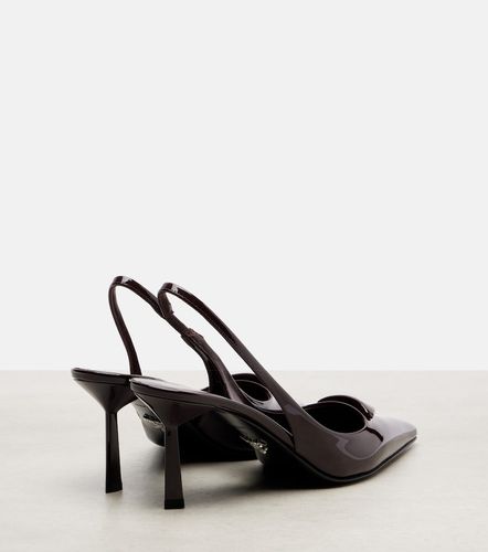 Escarpins slingback en cuir verni - Prada - Modalova