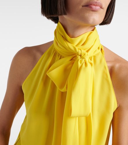 Blouse en georgette de soie - Valentino Garavani - Modalova
