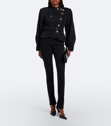 Balmain Jean slim à taille haute - Balmain - Modalova
