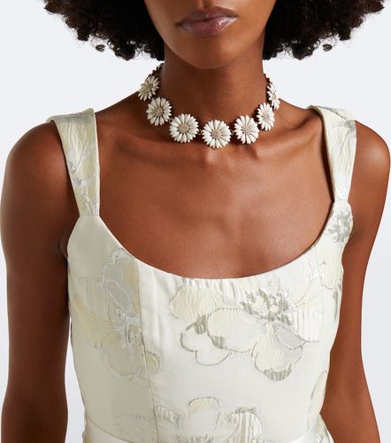 Robe longue de mariée Robin en jacquard - Markarian - Modalova