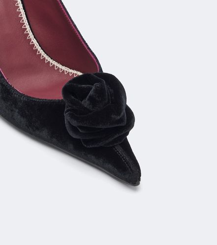 Escarpins slingback en velours - Magda Butrym - Modalova