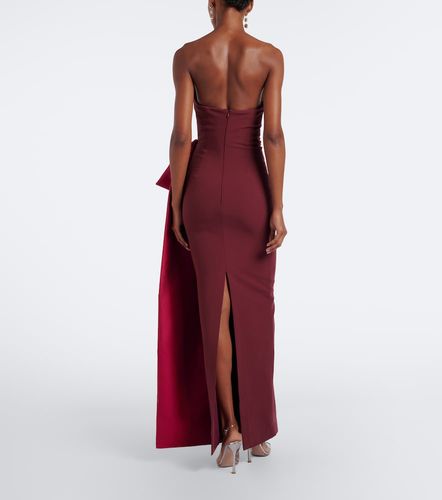 Robe longue bustier en crêpe - Roland Mouret - Modalova