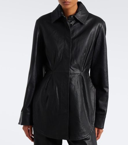 Sportmax Chemise en cuir et daim - Sportmax - Modalova