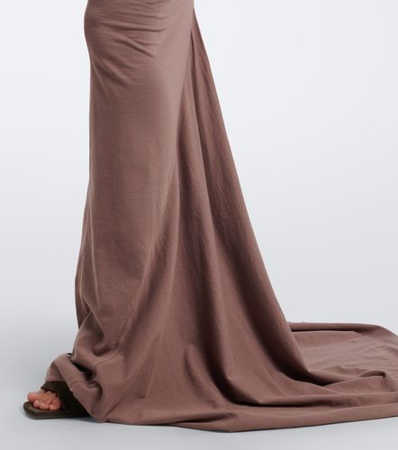 Robe longue DRKSHDW Simple Edfu en coton - Rick Owens - Modalova