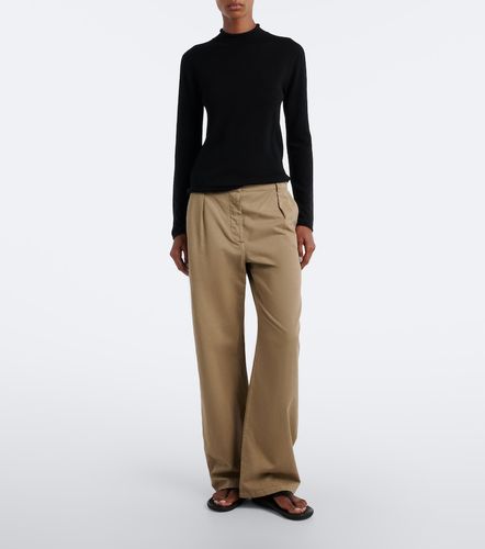 Pantalon ample Adler en coton et cachemire - The Row - Modalova
