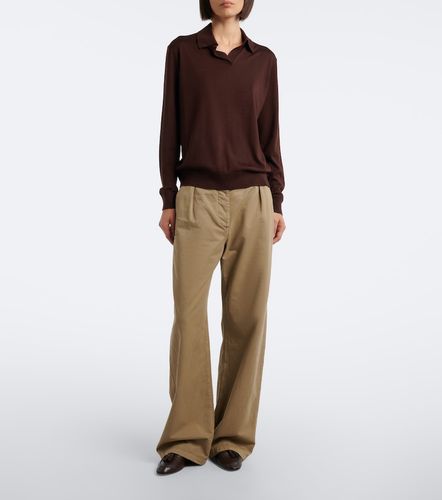 Pantalon ample Adler en coton et cachemire - The Row - Modalova