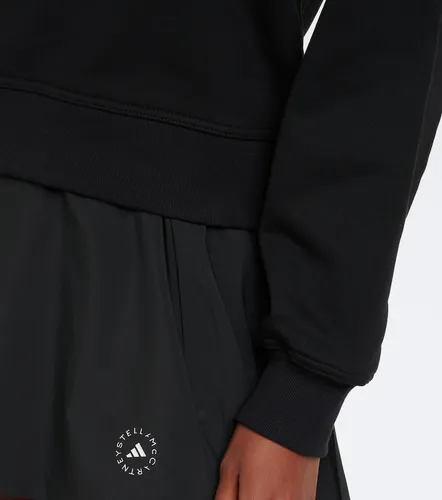 Sweat-shirt en coton à logo - Adidas by Stella McCartney - Modalova