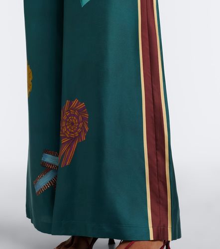 Alémais Pantalon palazzo Rosette en soie - Alemais - Modalova