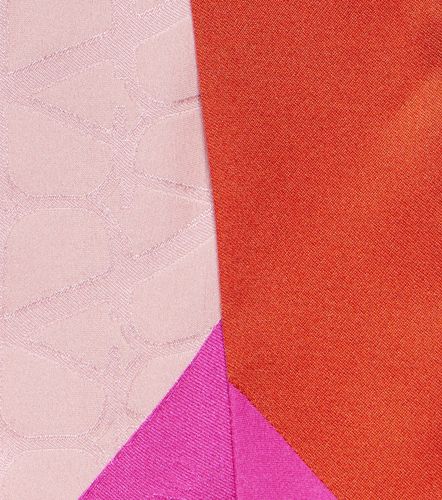Foulard Toile Iconographe en soie - Valentino Garavani - Modalova
