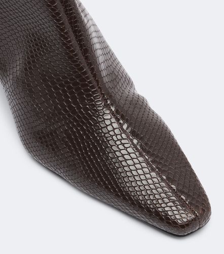 Bottines Wally en cuir façon serpent - Staud - Modalova